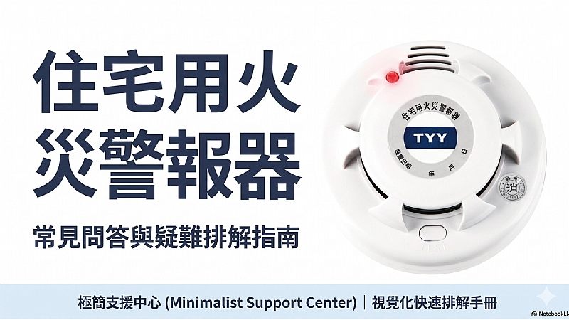 住警器常見問答與排解指南🔊