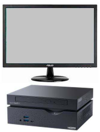圖控電腦組-22吋液晶螢幕+一般級電腦(YFR-3用)